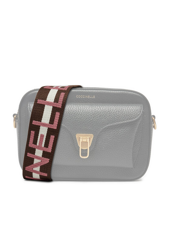 Coccinelle Coccinelle Austauschbarer Handtaschenriemen Q2A New Nastro Signature E3 Q2A 68 C5 02 Braun