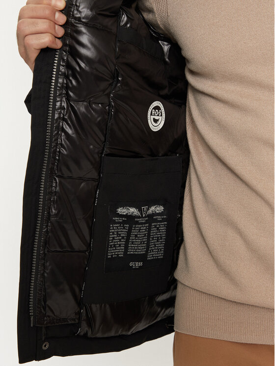 Guess Guess Зимова куртка M4BL43 WGJR2 Чорний Regular Fit