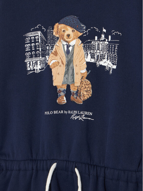 Polo Ralph Lauren Polo Ralph Lauren Rochie tricotată 312979035001 Bleumarin Regular Fit