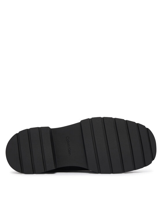 Calvin Klein Calvin Klein Kotníková obuv s elastickým prvkem HW0HW03203 Černá