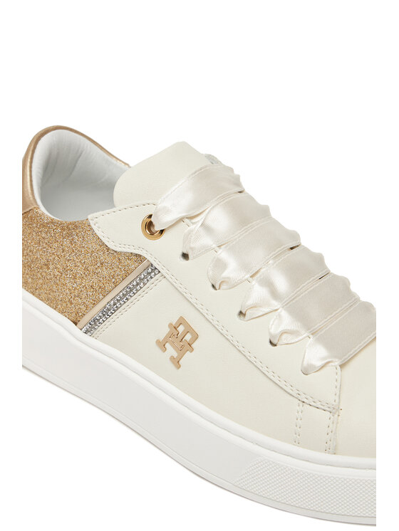 Tommy Hilfiger Tommy Hilfiger Снікерcи Low Cut Lace UP T4A9-33935-1281X024 Білий