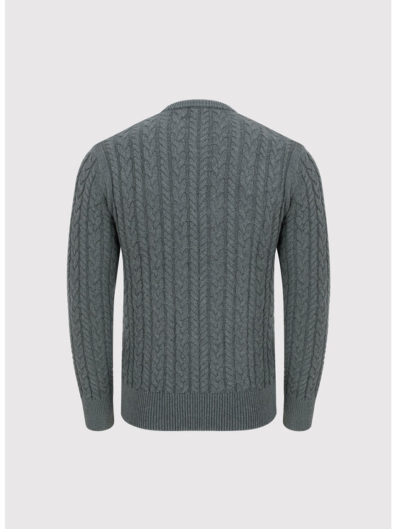 Pako Lorente Pako Lorente Sweter P25WF-2X-009 Szary Classic Fit