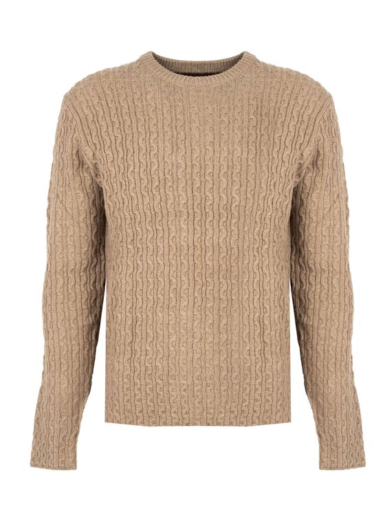 Pepe Jeans Pepe Jeans Πουλόβερ PM702278 | New Jules Μπεζ Regular Fit