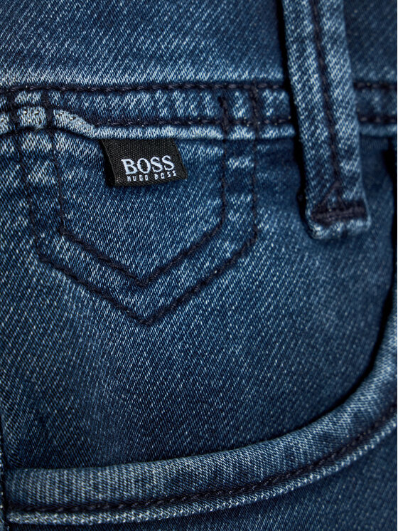 Pantaloncini di jeans J24694 S Blu scuro Regular