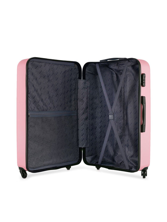 Semi Line Semi Line Valigia grande T5697-3 Rosa