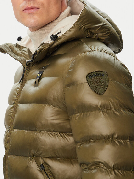 Blauer Blauer Winterjacke Adams 26WBLUC02054 Dunkelgrün Regular Fit