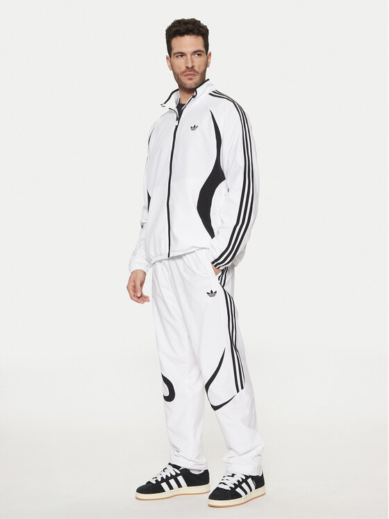 adidas adidas Pulóver adicolor Teamgeist JP1116 Fehér Regular Fit