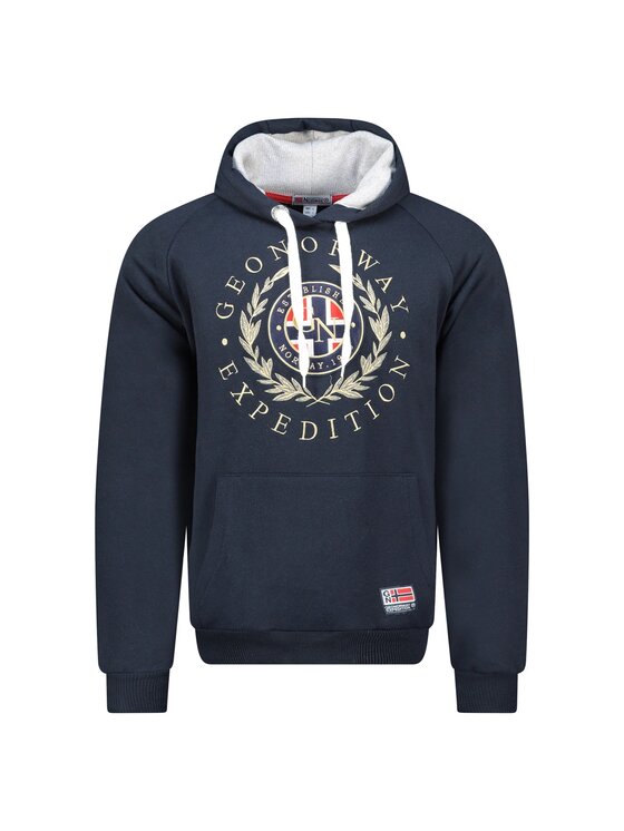 Geographical Norway Geographical Norway Bluza WZ3046H/GN-Navy Granatowy Regular Fit