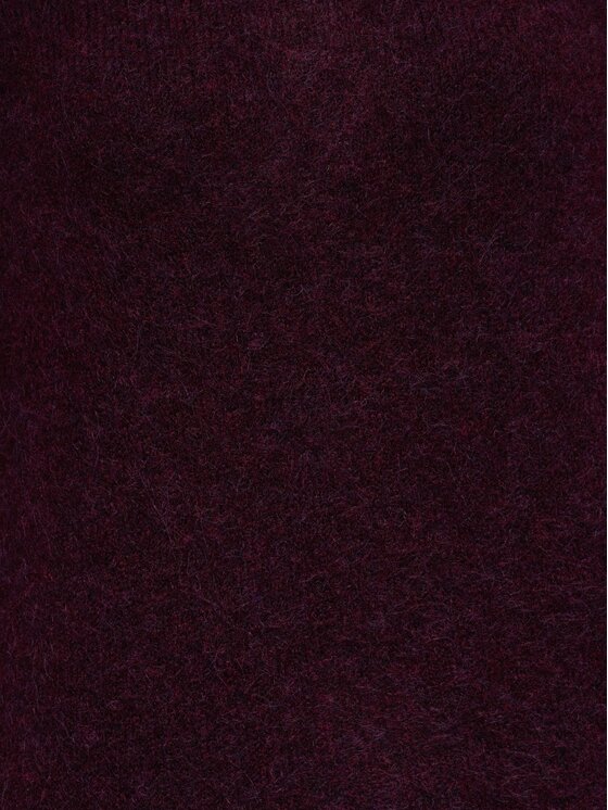Ombre Ombre Svetr OW-SW-E0041 Bordó Relaxed Fit