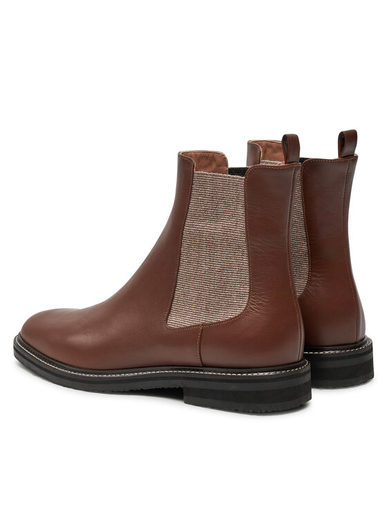 Pollini Pollini Gležnjarji Chelsea SA21083G1LTDG217 Rjava