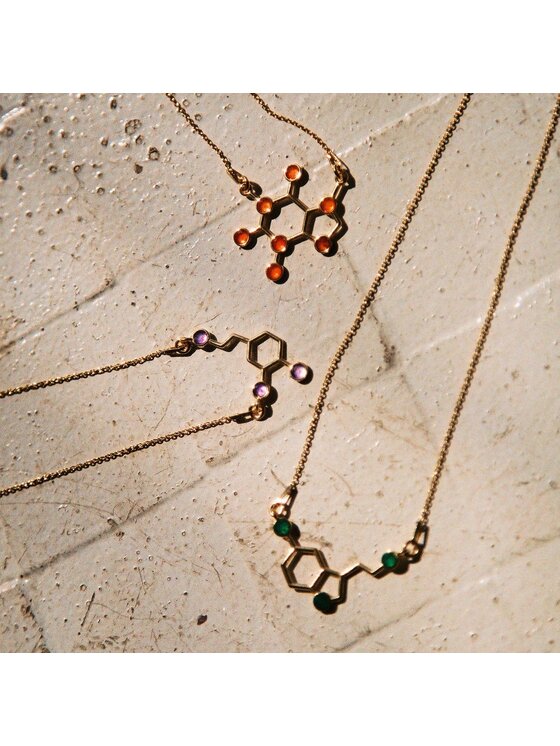 Giorre Giorre Naszyjnik Serotonina 8114_82032 Żółte złoto