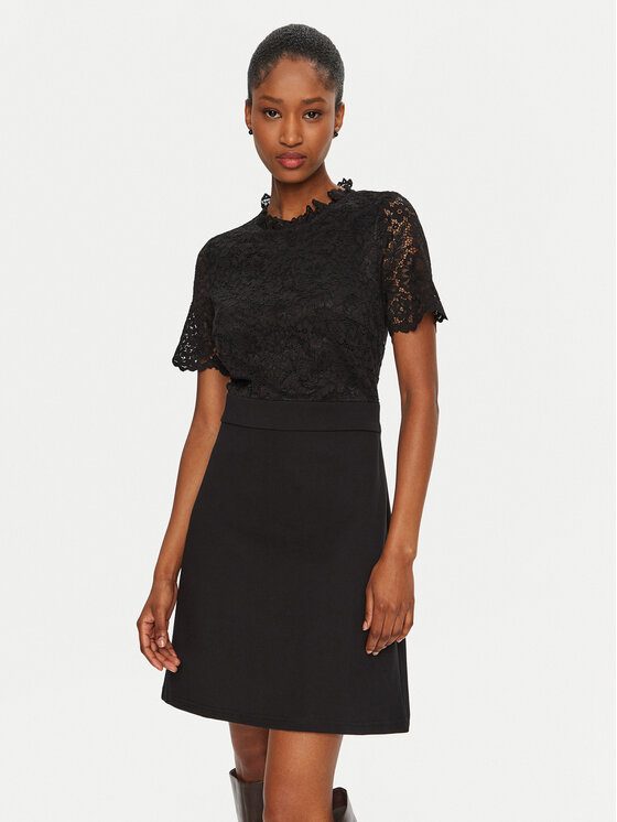 Morgan Morgan Abito da cocktail 242-RUNN Nero Slim Fit