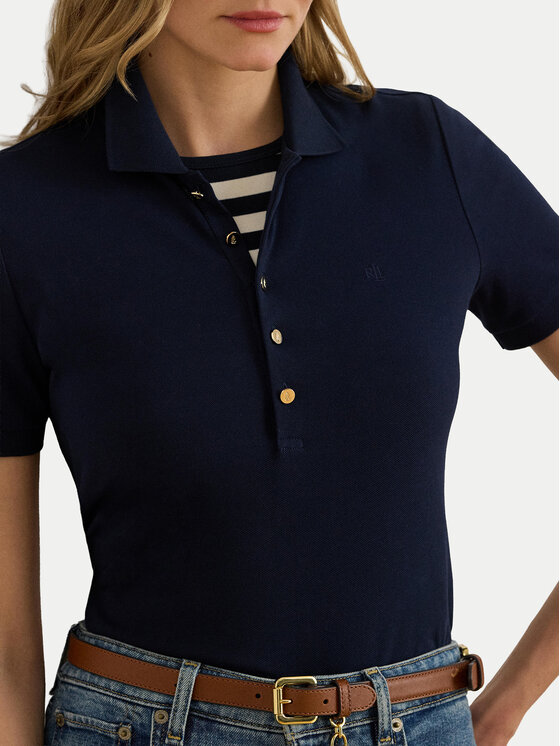 LAUREN RALPH LAUREN LAUREN RALPH LAUREN Polokošile 200679219028 Tmavomodrá Regular Fit