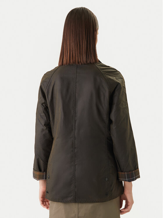 Barbour Barbour Demisezoninė striukė Classic Beadnell LWX0668OL71 Žalia Regular Fit