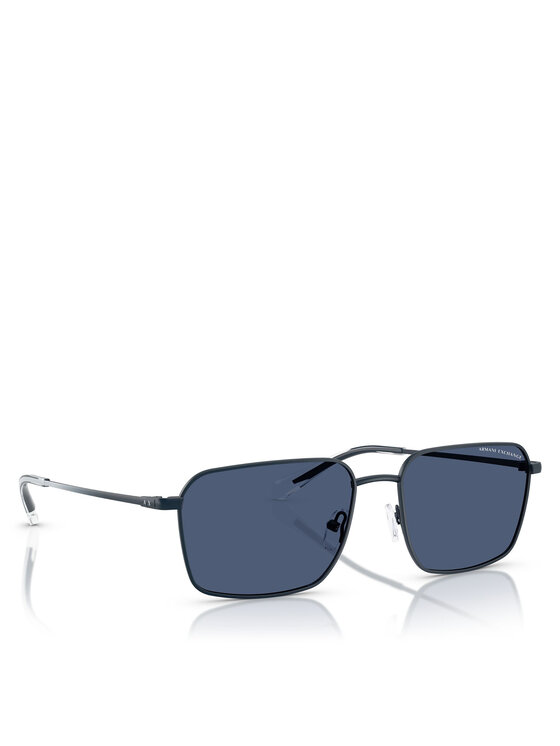 Фото - Сонцезахисні окуляри Armani Exchange Okulary przeciwsłoneczne 0AX2053S 57 609980 Niebieski 