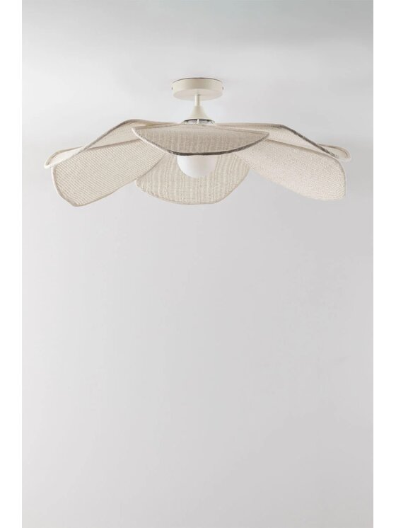 MIAhome MIAhome Lampa sufitowa Benavid Ø75 cm Kremowy