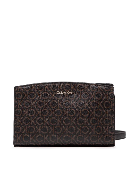 Calvin Klein Handtasche Ck Code Crossbody Mono K60K610283 Braun