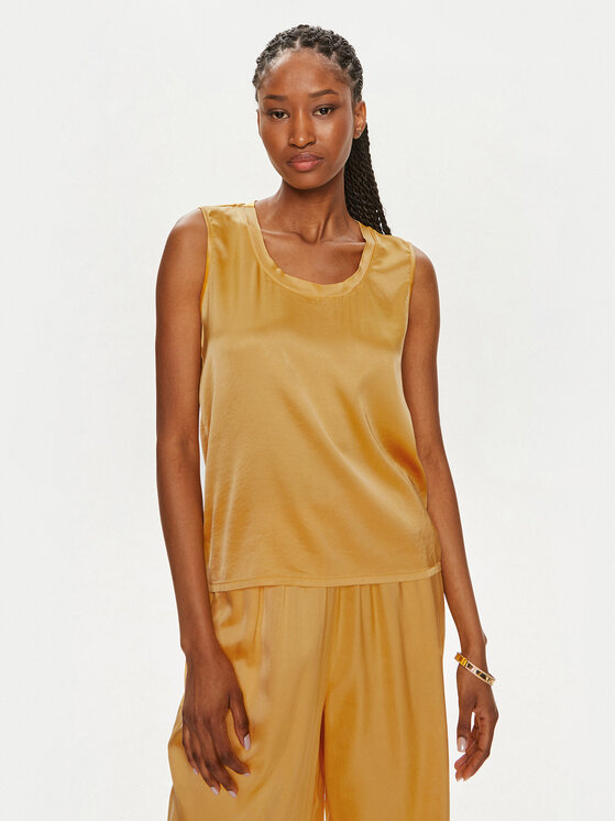 ViCOLO ViCOLO Блуза TB0038 Жълт Regular Fit