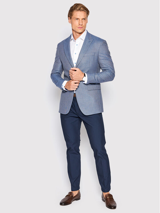 Camicia 100003694 Bianco Regular Fit