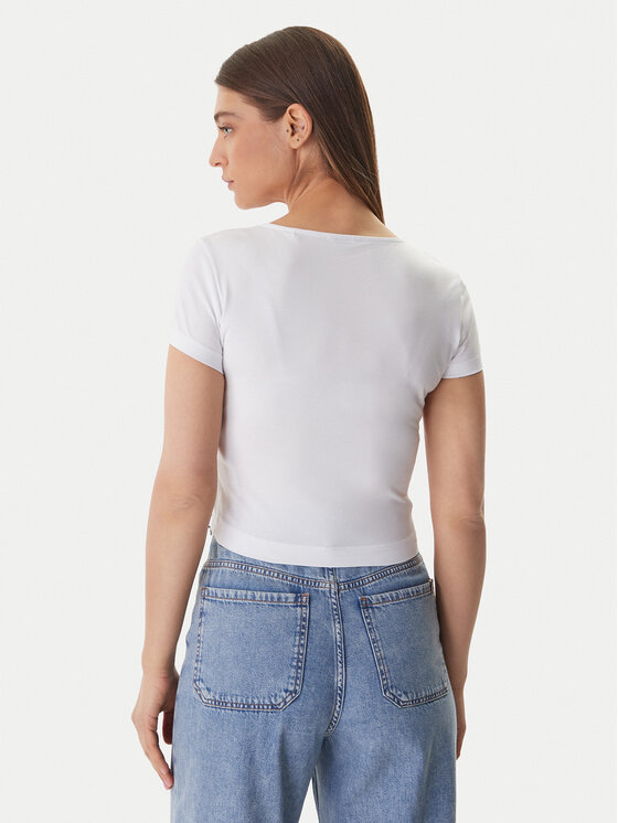 Guess Guess T-shirt W6GP11 K2933 Bijela Regular Fit