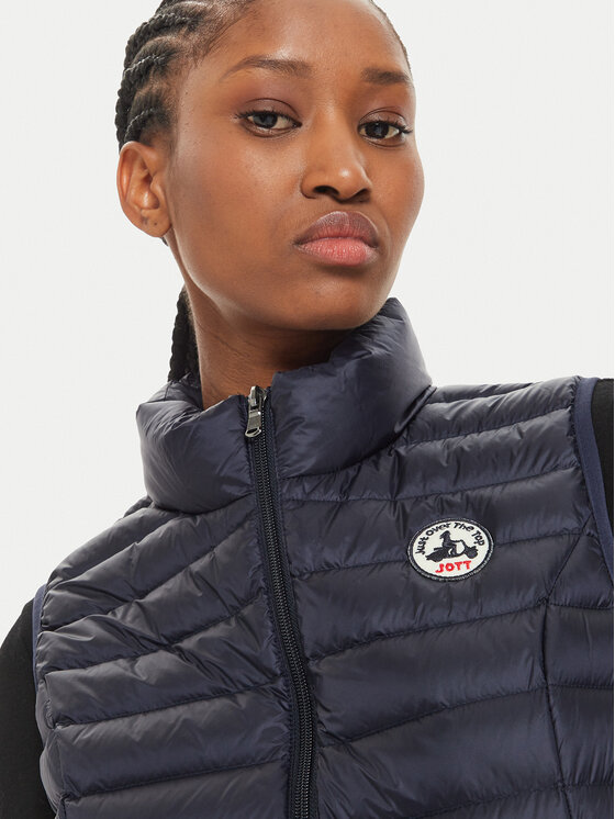 Jott Jott Prsluk Seda P000WDOW04 Tamnoplava Slim Fit