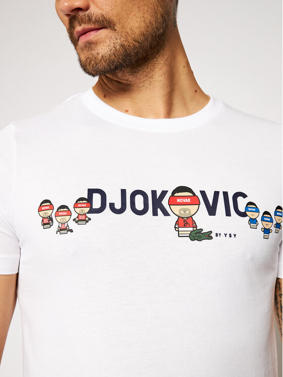 Djokovic lacoste 2024 t shirt