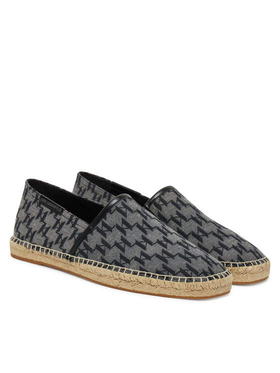KARL LAGERFELD KARL LAGERFELD Espadryle KL70125 Czarny