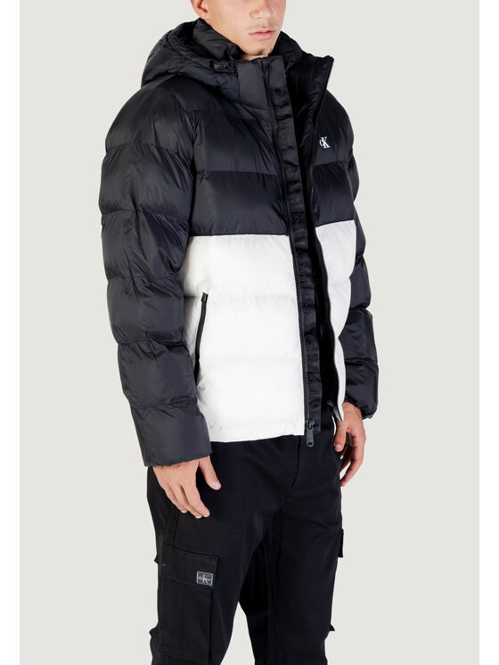 Calvin Klein Jeans Calvin Klein Jeans Giubbotto piumino LS NYLON COLOR BOCK Bianco Casual Fit
