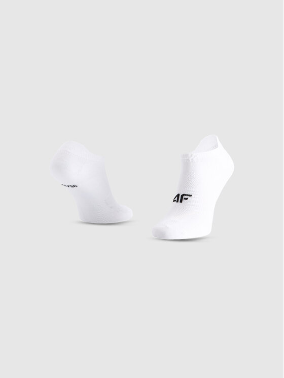 4F 4F Skarpety krótkie MIDSHOP ACCESSORIES Biały