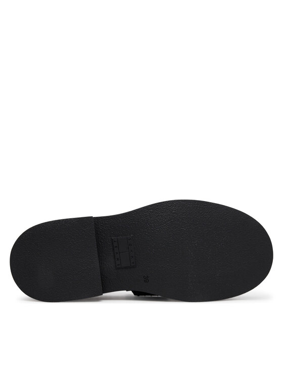 Tommy Jeans Tommy Jeans Loafersy Tjw Fringes Loafer EN0EN02790 Czarny