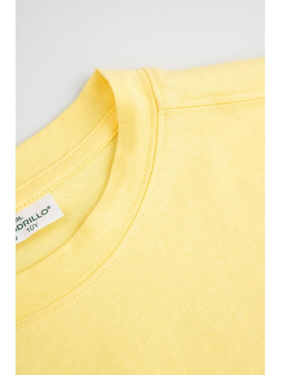 Coccodrillo Coccodrillo T-Shirt WC6143201TGJ-004 Żółty Regular Fit