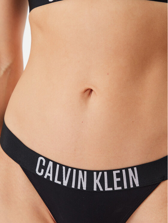 Calvin Klein Swimwear Calvin Klein Swimwear Spodní část bikin KW0KW02857 Černá