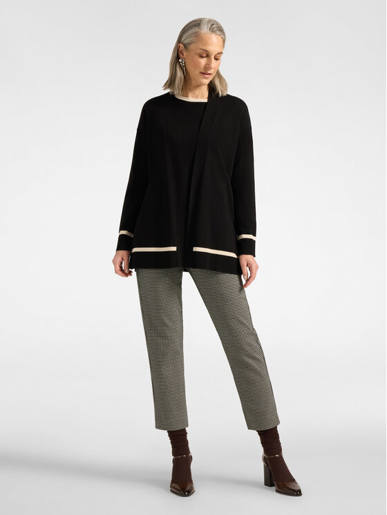 Elena Mirò Elena Mirò Sweter M037Z000798N0A1 Czarny Regular Fit
