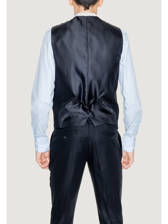 Antony Morato Antony Morato Γιλέκο MMVE00094-FA800126 Μαύρο To Fit