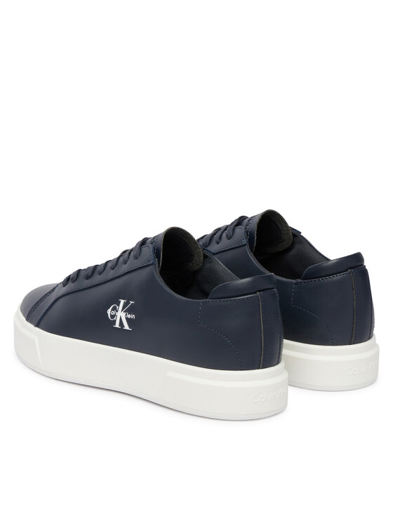 Calvin Klein Calvin Klein Sportcipők Basket Cupsole Laceup Lth Ml YM0YM01460 Sötétkék