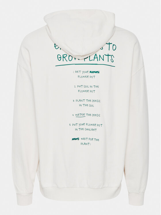 Solid Solid Суитшърт Idir 21108130 Бял Relaxed Fit