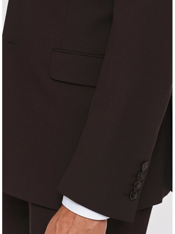 Pako Lorente Pako Lorente Marynarka P26SF-3G-038 Brązowy Slim Fit