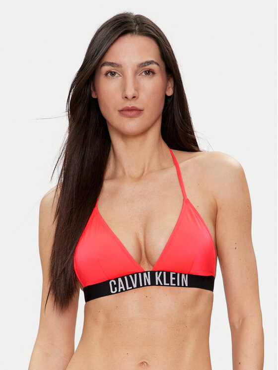 Calvin Klein Swimwear Bikini augšdaļa KW0KW02506 Rozā