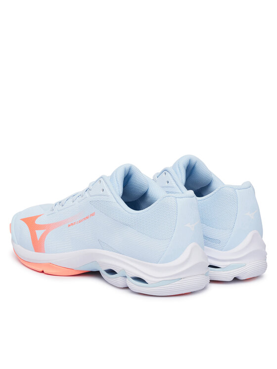 Mizuno Mizuno Încălțăminte pentru sporturi de interior Wave Lightning Pro V1GC2660 Albastru deschis