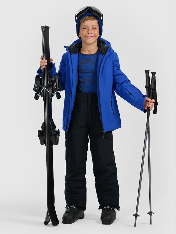 4F 4F Spodnie narciarskie SKI CLASSIC Czarny Regular Fit