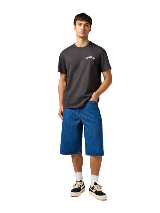 Wrangler Wrangler T-Shirt 112362909 Czarny Regular Fit
