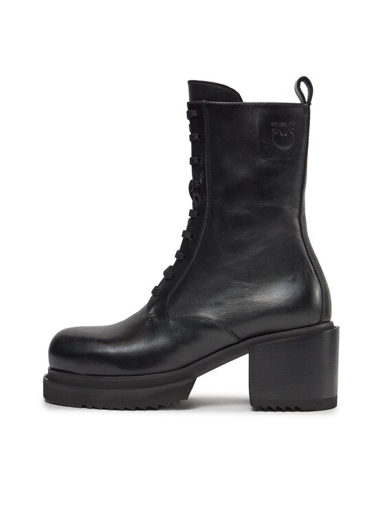 PINKO PINKO Μποτάκια Honneger Anfibio AI 23-24 BLKS1 102330 A0NY Μαύρο