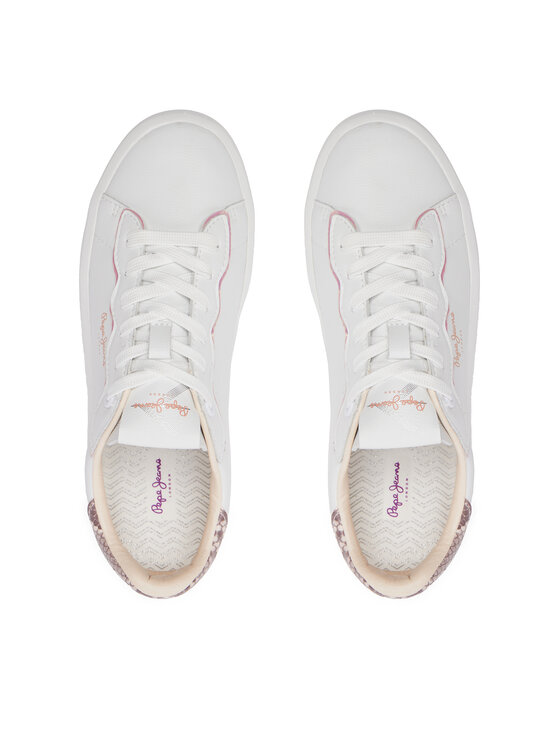 Pepe Jeans Pepe Jeans Sneakersy Dobbie Seal PLS00006 Biały