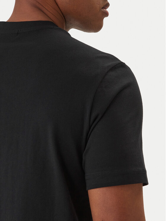 Napapijri Napapijri Tricou S-Box Logo NP0A4IFL Negru Regular Fit
