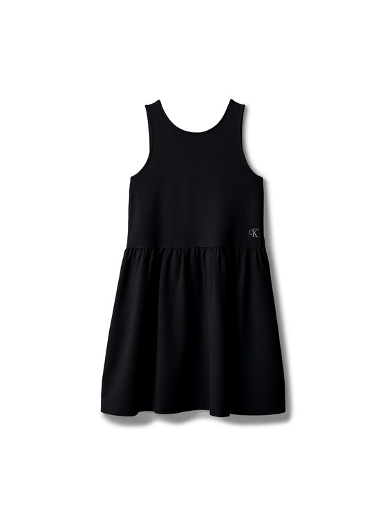 Calvin Klein Jeans Calvin Klein Jeans Nyári ruha LVCKSJH01G Fekete Regular Fit