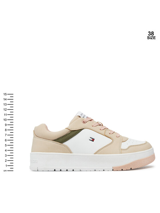 Tommy Hilfiger Tommy Hilfiger Tossud Low Cut Lace-Up Sneaker T3A9-33527-1269 S Valge