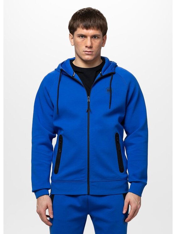 PITBULL PITBULL Bluza DOGWOOD Niebieski Regular Fit