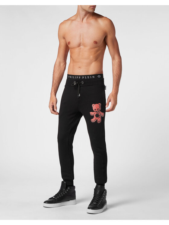 PHILIPP PLEIN PHILIPP PLEIN Joggers kalhoty 445 Černá Jogger Fit