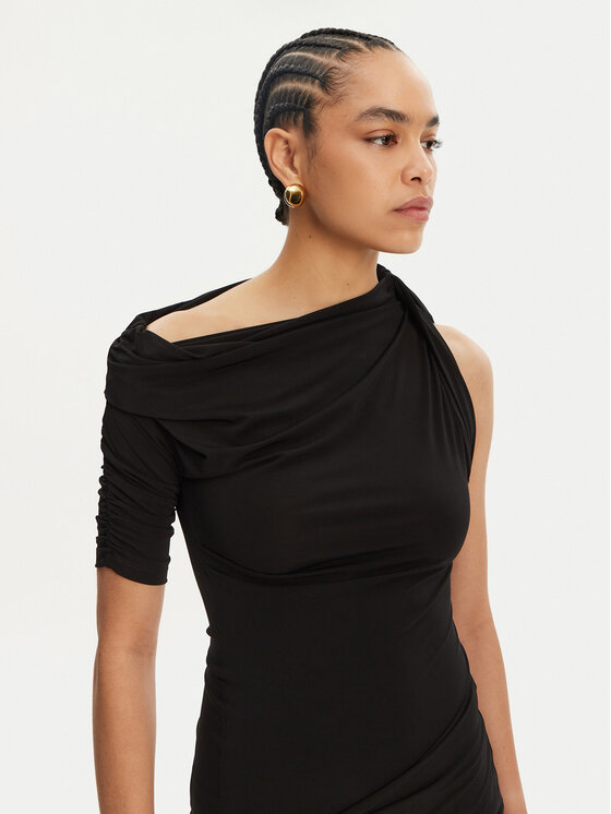 JACQUEMUS JACQUEMUS Koktel haljina 241DR143-2381 Crna Slim Fit