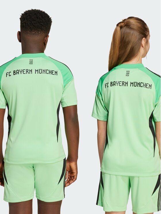 adidas adidas Koszulka techniczna FC Bayern 25/26 Goalkeeper Jersey Zielony Regular Fit